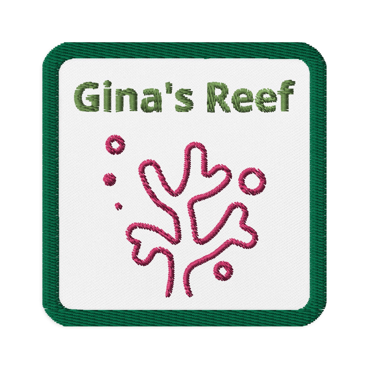 Gina's Reef Embroidered Patch