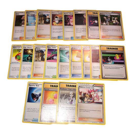 Pokemon Random Common Trainer Cards 20ct